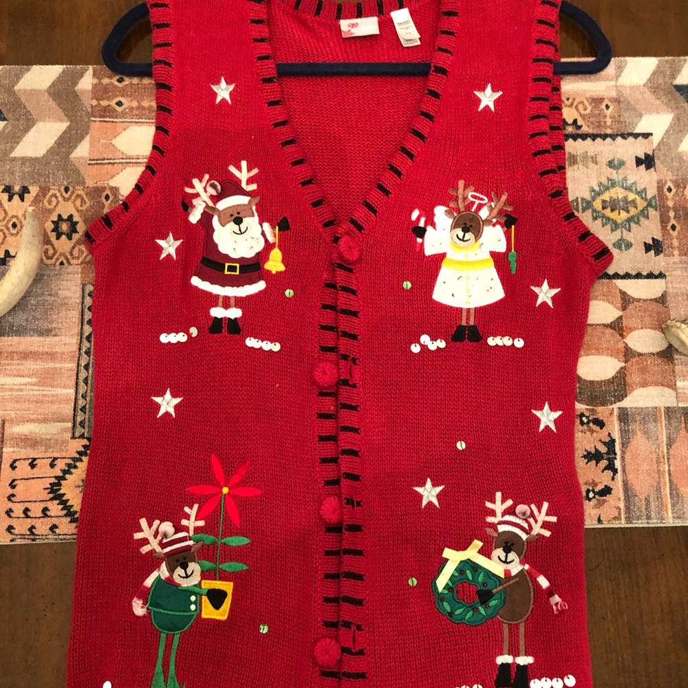 Urban Outfitters Christmas sweater vest